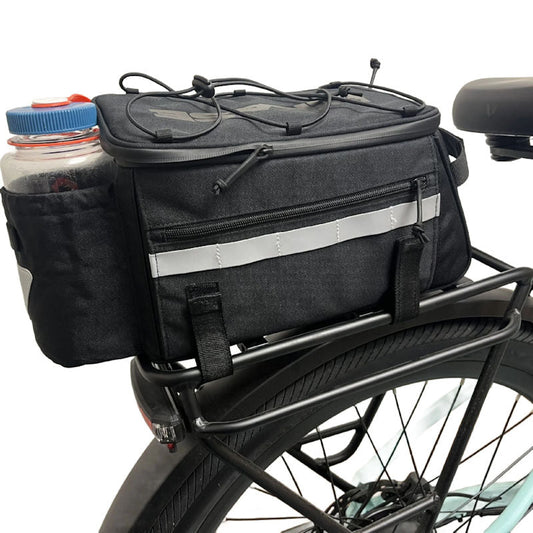 BiKASE Big Momma Rear Rack Trunk Bag Universal Black 500ci