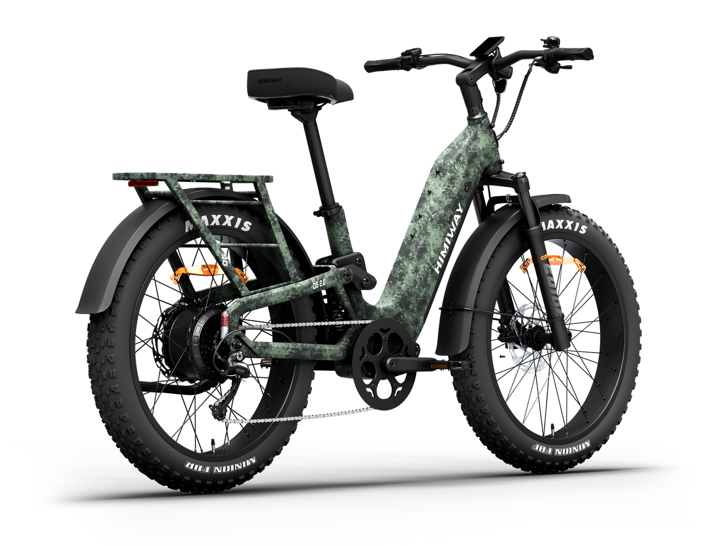 Himiway D5 2.0 Camo Full-Suspension Fat Tire Electric Hunting Bike