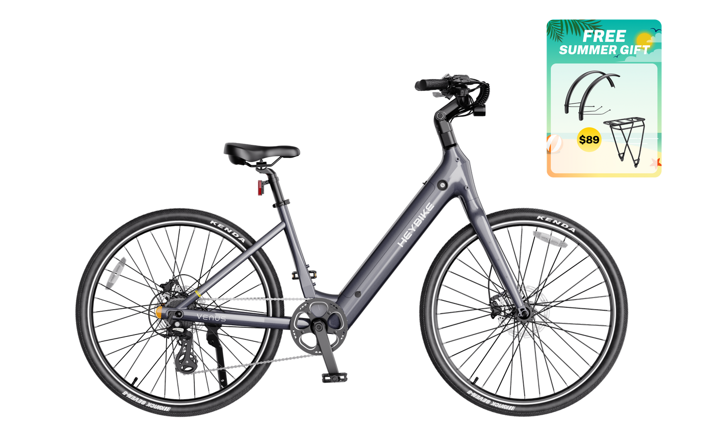 Heybike Venus Electric Commuter Bike 750W