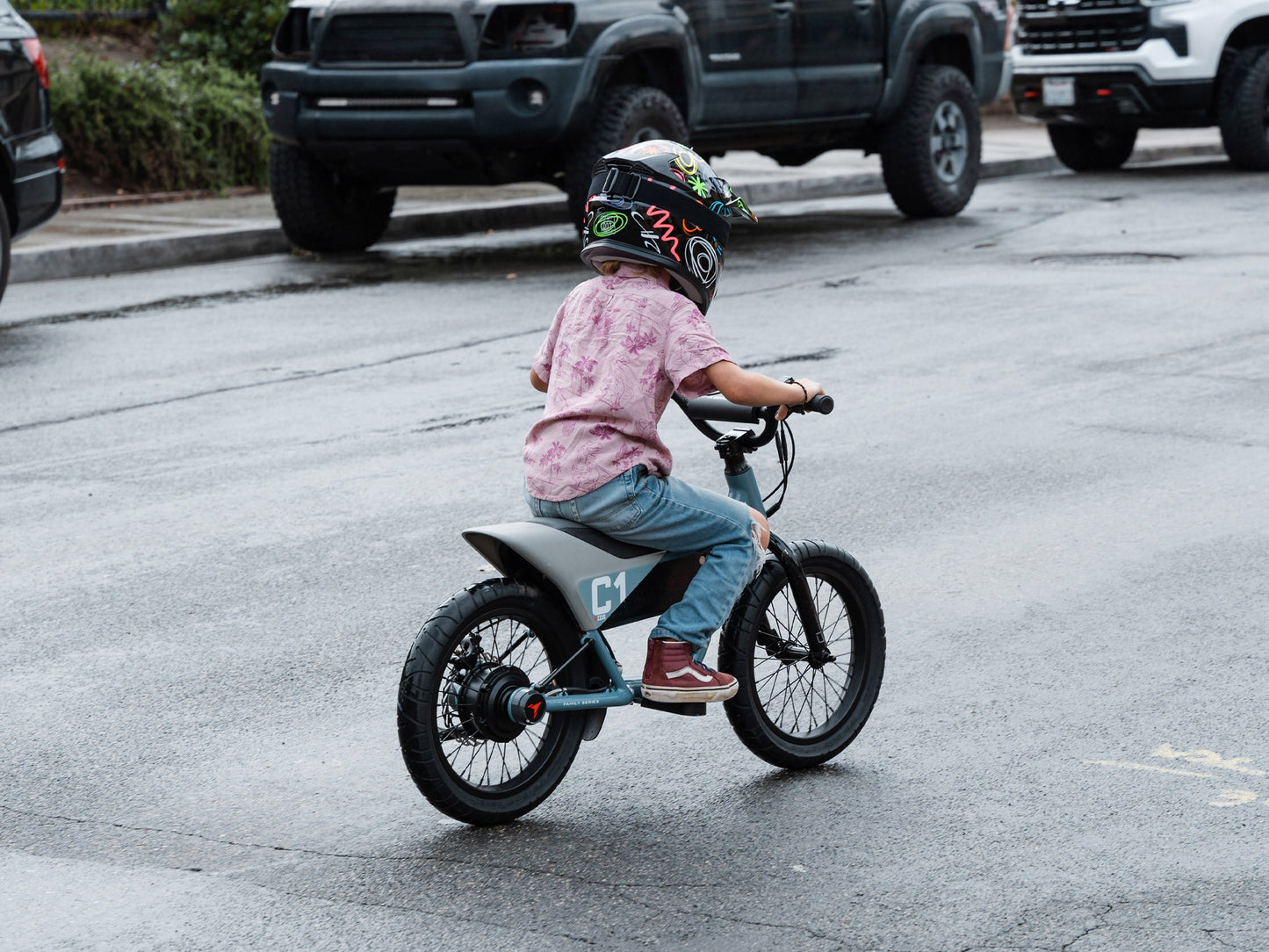 Himiway C1 Kids Electric Bike 16-Inch Fat Tire Adjustable Speed