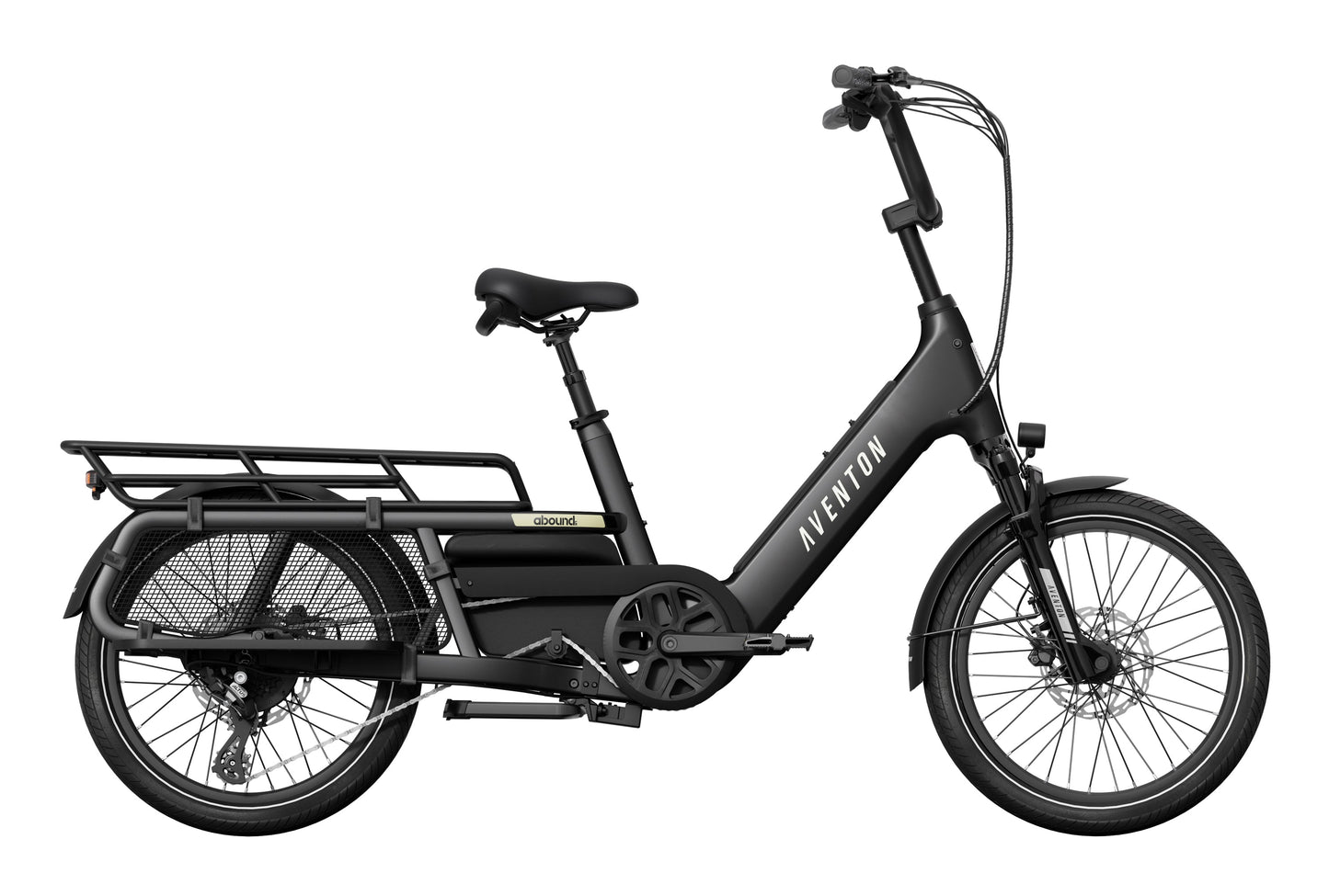 Aventon Abound LR Electric Cargo Bike with 750W Motor