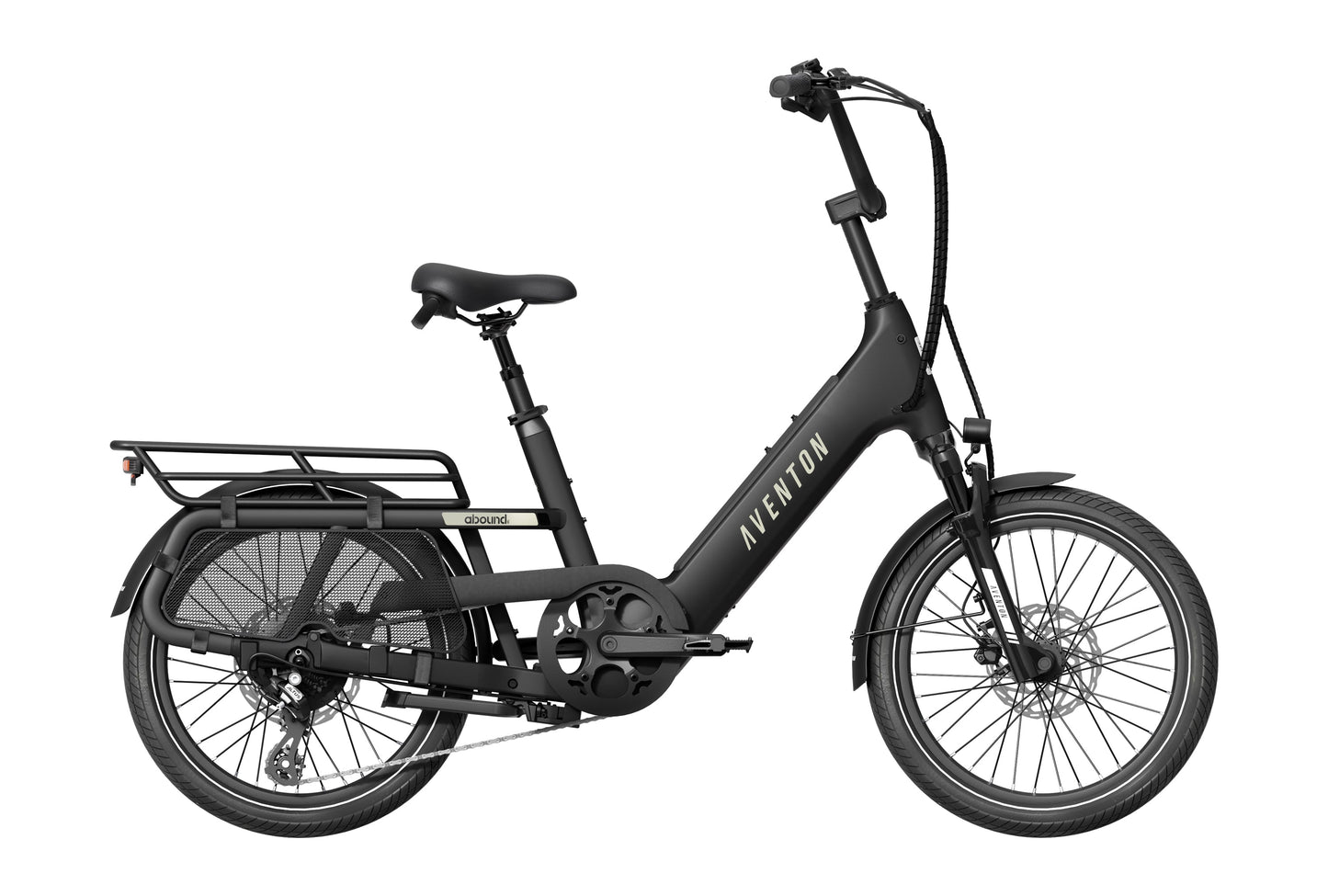 Aventon Bikes Abound SR Electric Cargo Bike 750W Motor