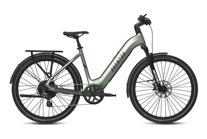 Aventon Level 3 Step-Through Electric Commuter Bike, Multi-Terrain
