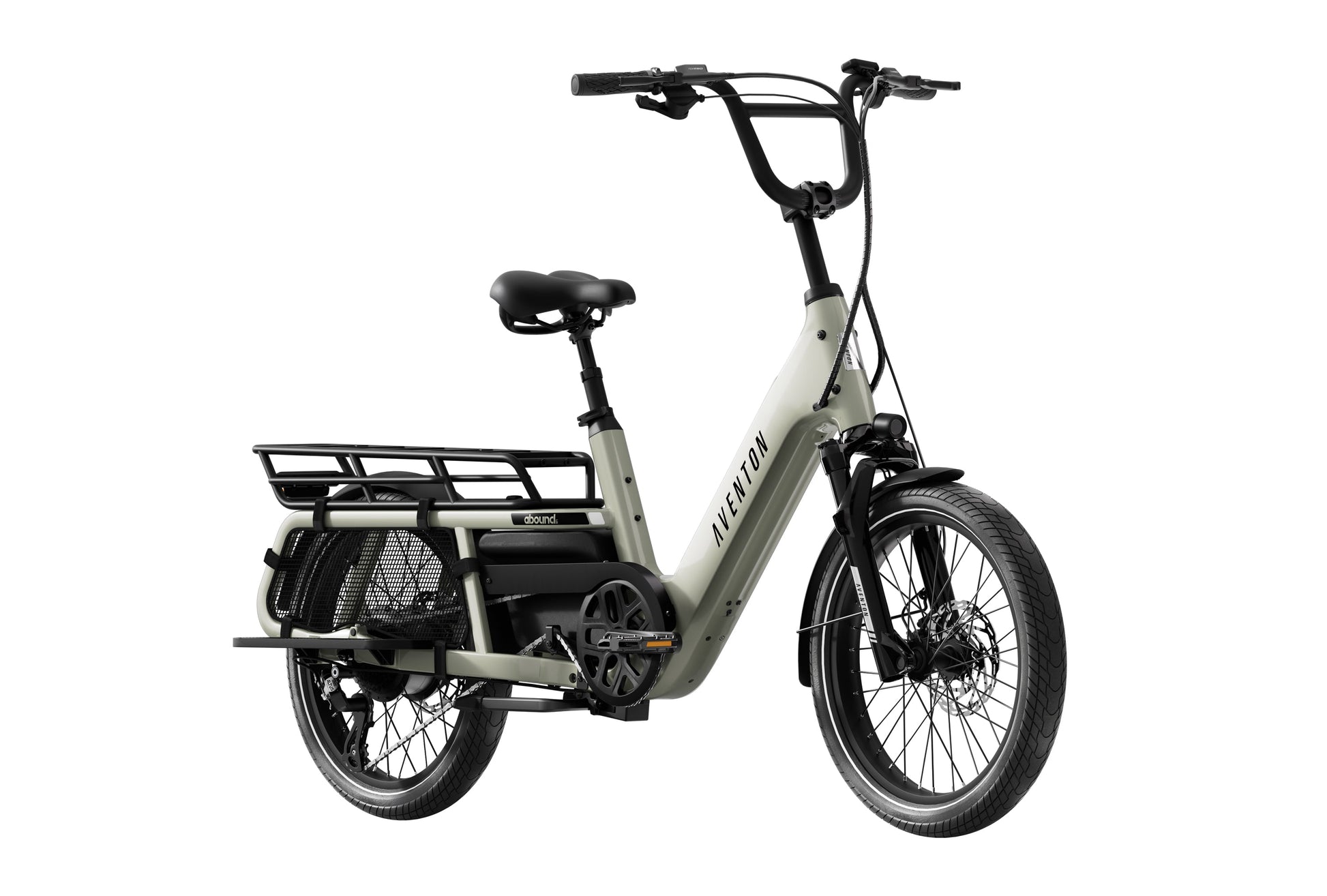 Aventon Abound LR Electric Cargo Bike with 750W Motor