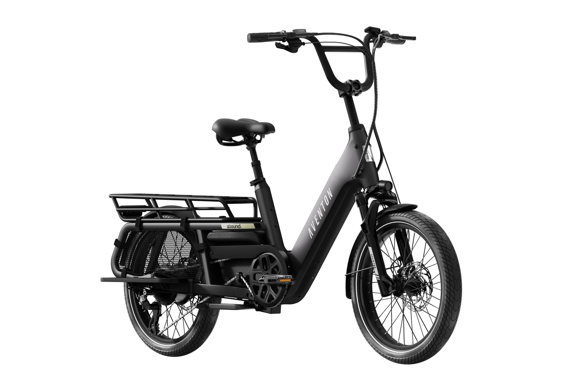 Aventon Abound LR Electric Cargo Bike with 750W Motor