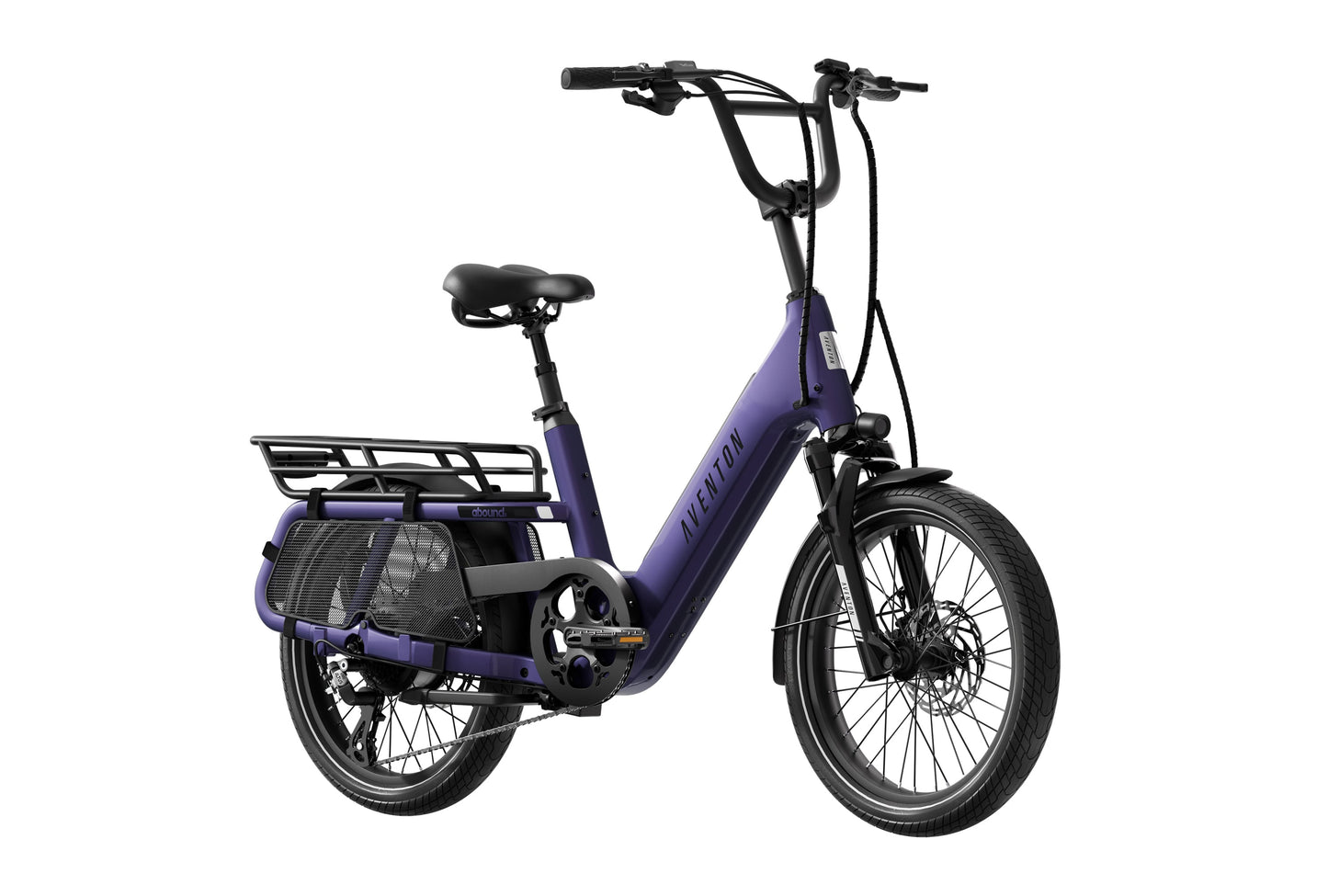 Aventon Bikes Abound SR Electric Cargo Bike 750W Motor