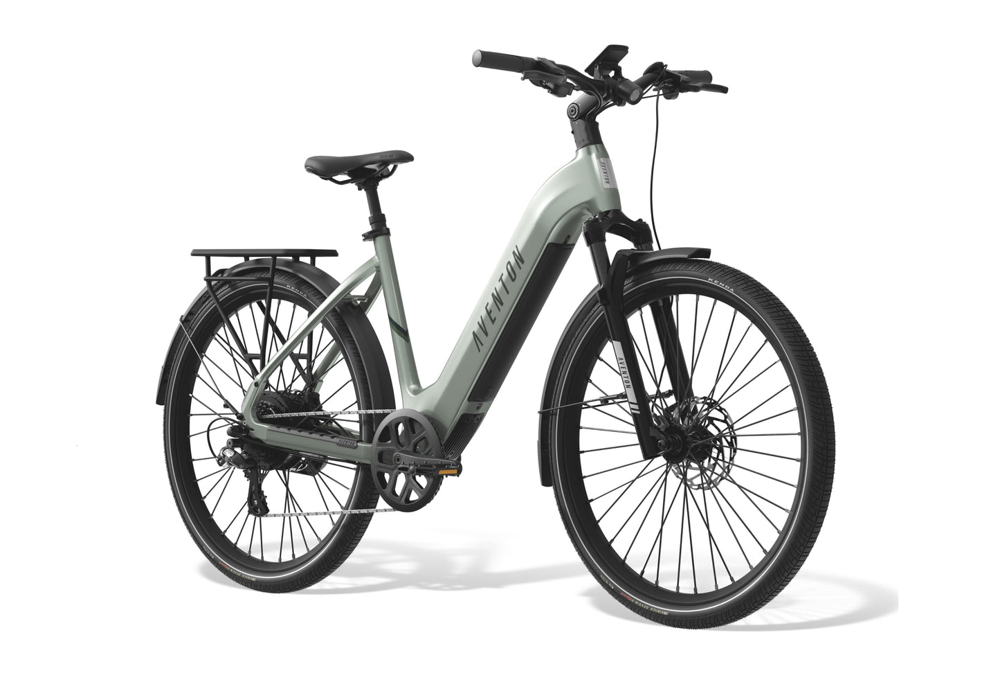 Aventon Level 3 Step-Through Electric Commuter Bike, Multi-Terrain