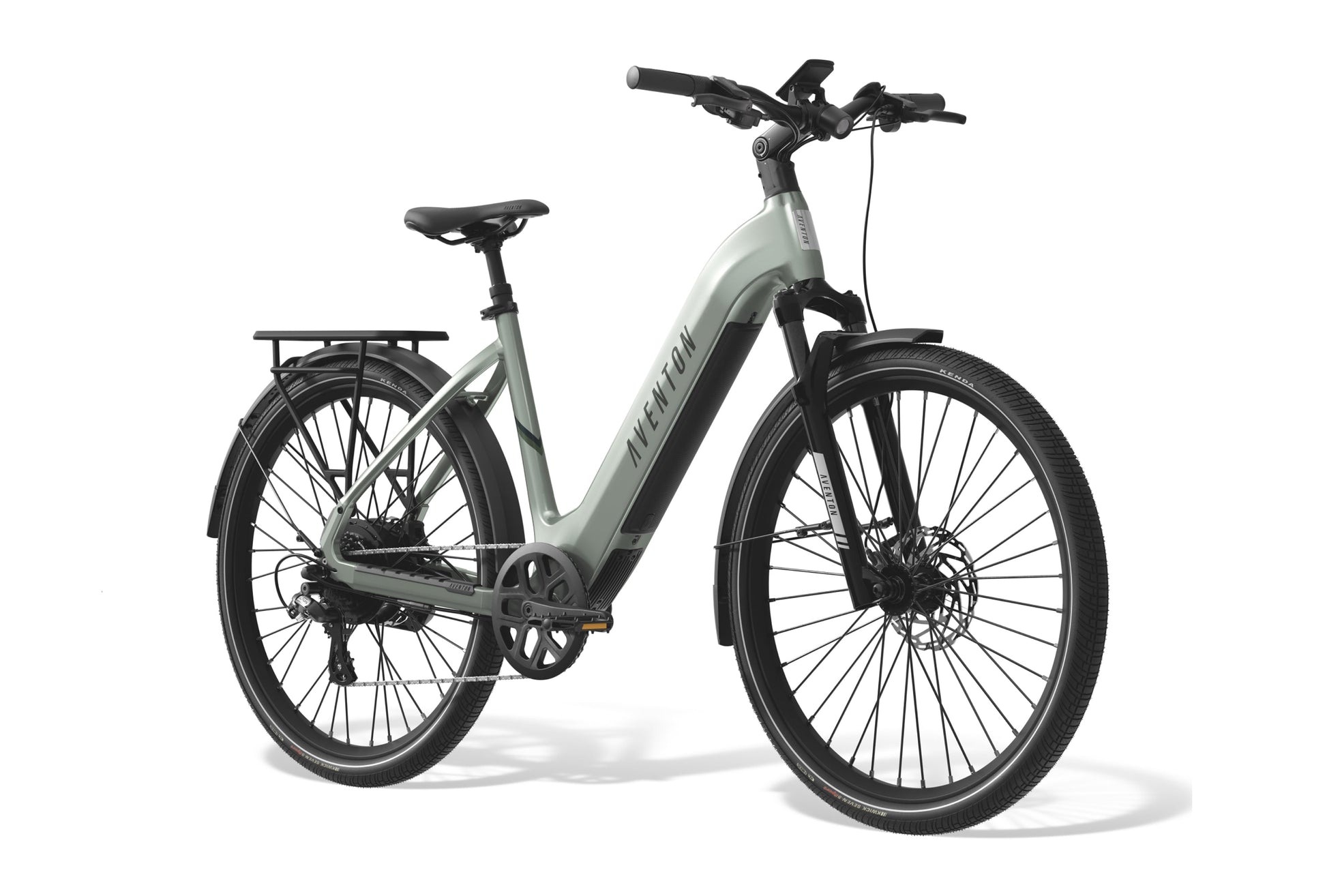 Aventon Level 3 Step-Through Electric Commuter Bike, Multi-Terrain