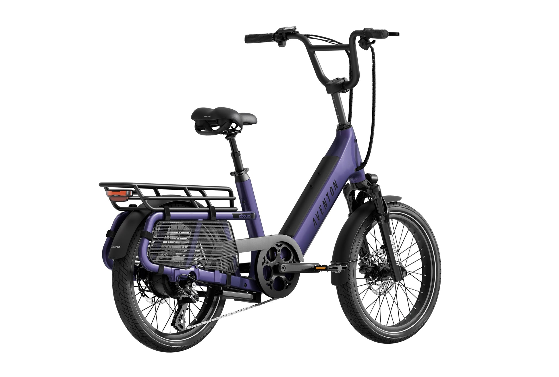 Aventon Bikes Abound SR Electric Cargo Bike 750W Motor