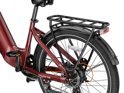 Heybike Hybrid Long Range Electric Commuter Bike 750W Peak