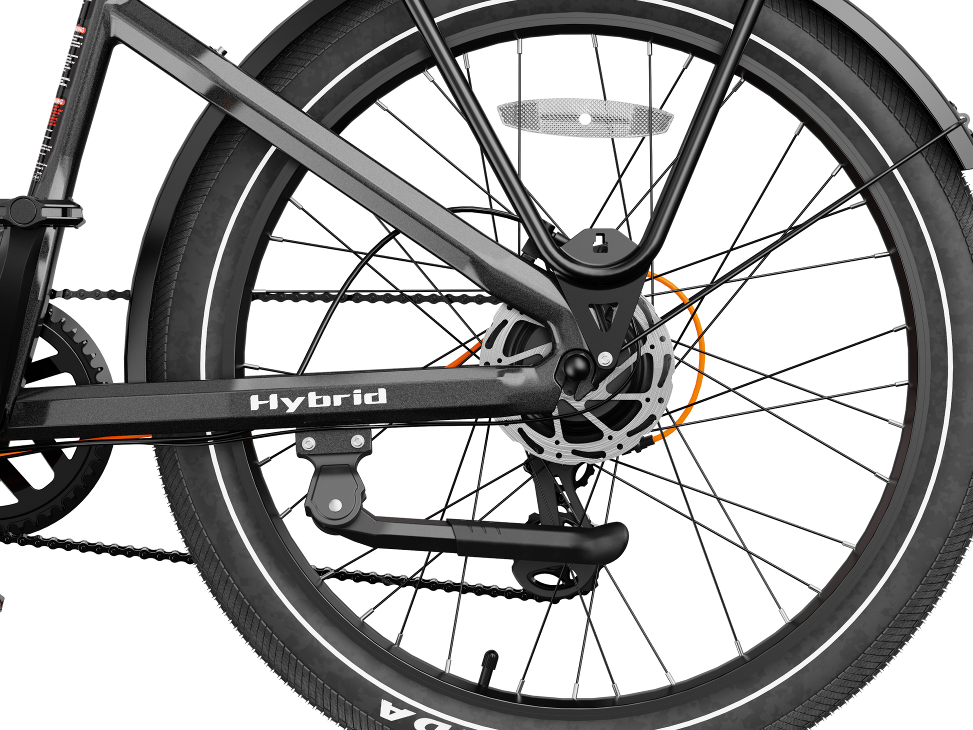 Heybike Hybrid Long Range Electric Commuter Bike 750W Peak
