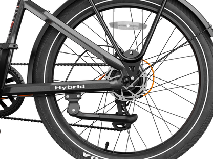 Heybike Hybrid Long Range Electric Commuter Bike 750W Peak