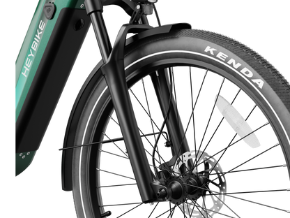 Heybike Hybrid Long Range Electric Commuter Bike 750W Peak