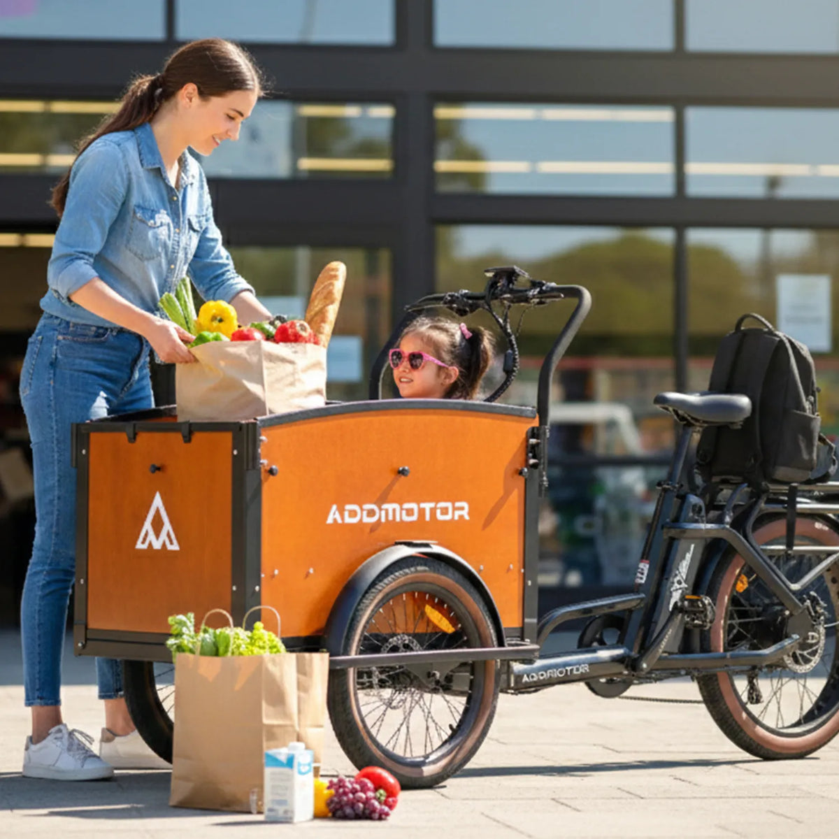 Addmotor E-325 750 Family Electric Cargo Trike