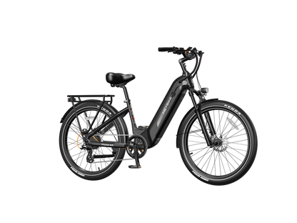 Heybike Hybrid Long Range Electric Commuter Bike 750W Peak
