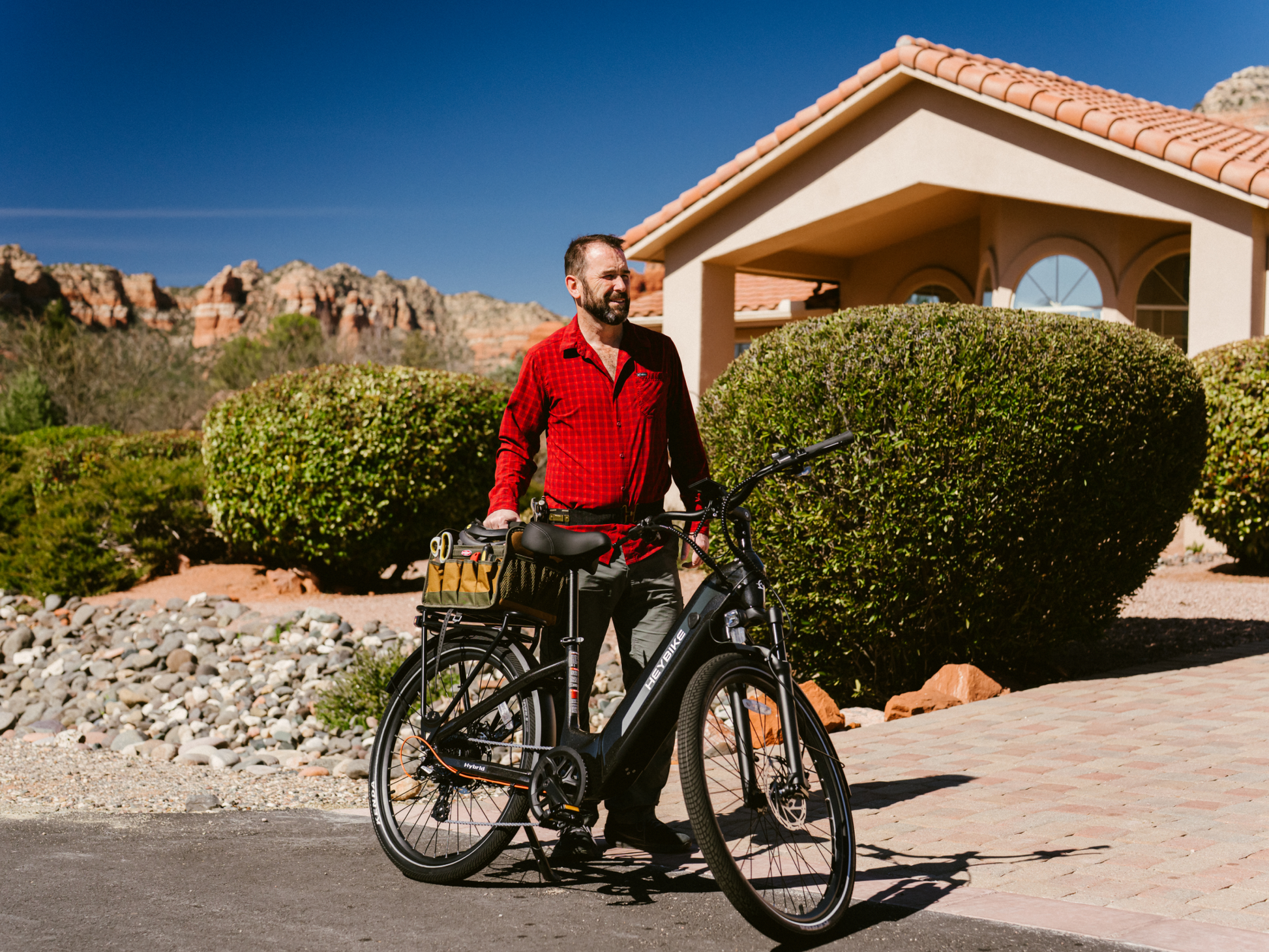 Heybike Hybrid Long Range Electric Commuter Bike 750W Peak
