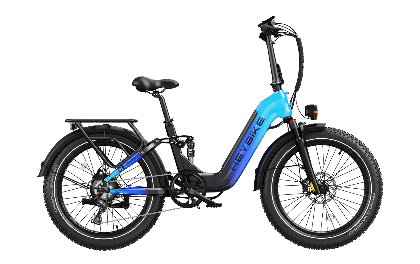 Heybike Horizon 24-Inch Fat Tire Folding Electric Bike 750W