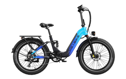 Heybike Horizon 24-Inch Fat Tire Folding Electric Bike 750W