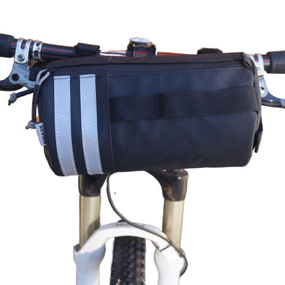BiKase 2069 TD Handlebar and Seat Bag 4.75x8 Inch Black