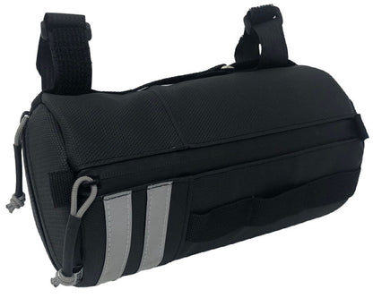 BiKase 2069 TD Handlebar and Seat Bag 4.75x8 Inch Black