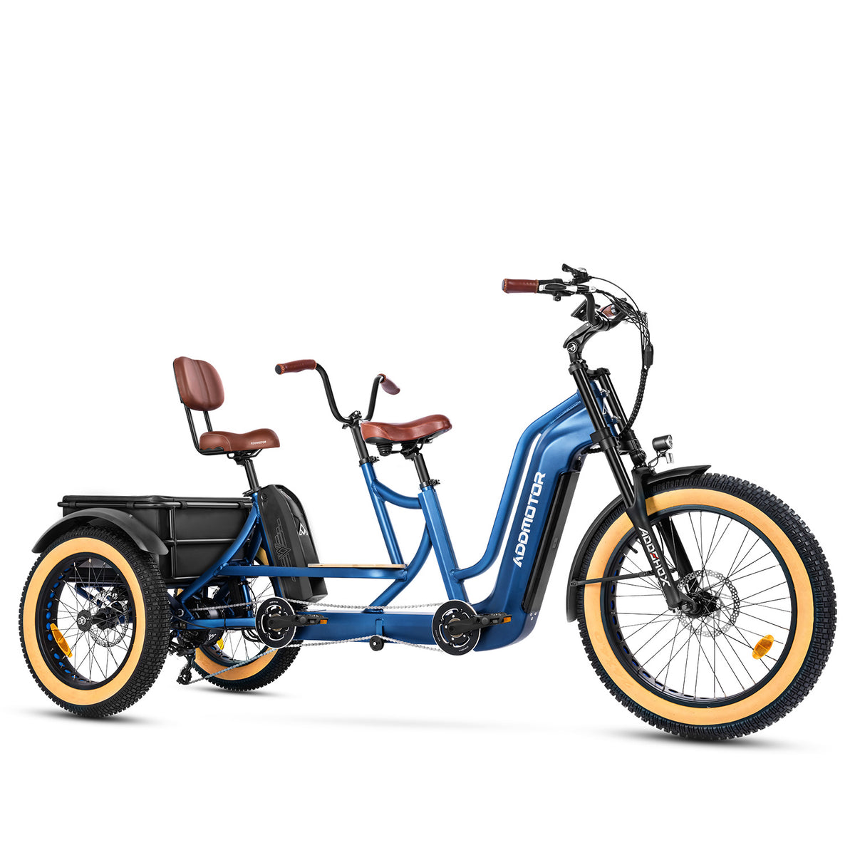 Addmotor M-380 750 Step-Thru Tandem Electric Trike