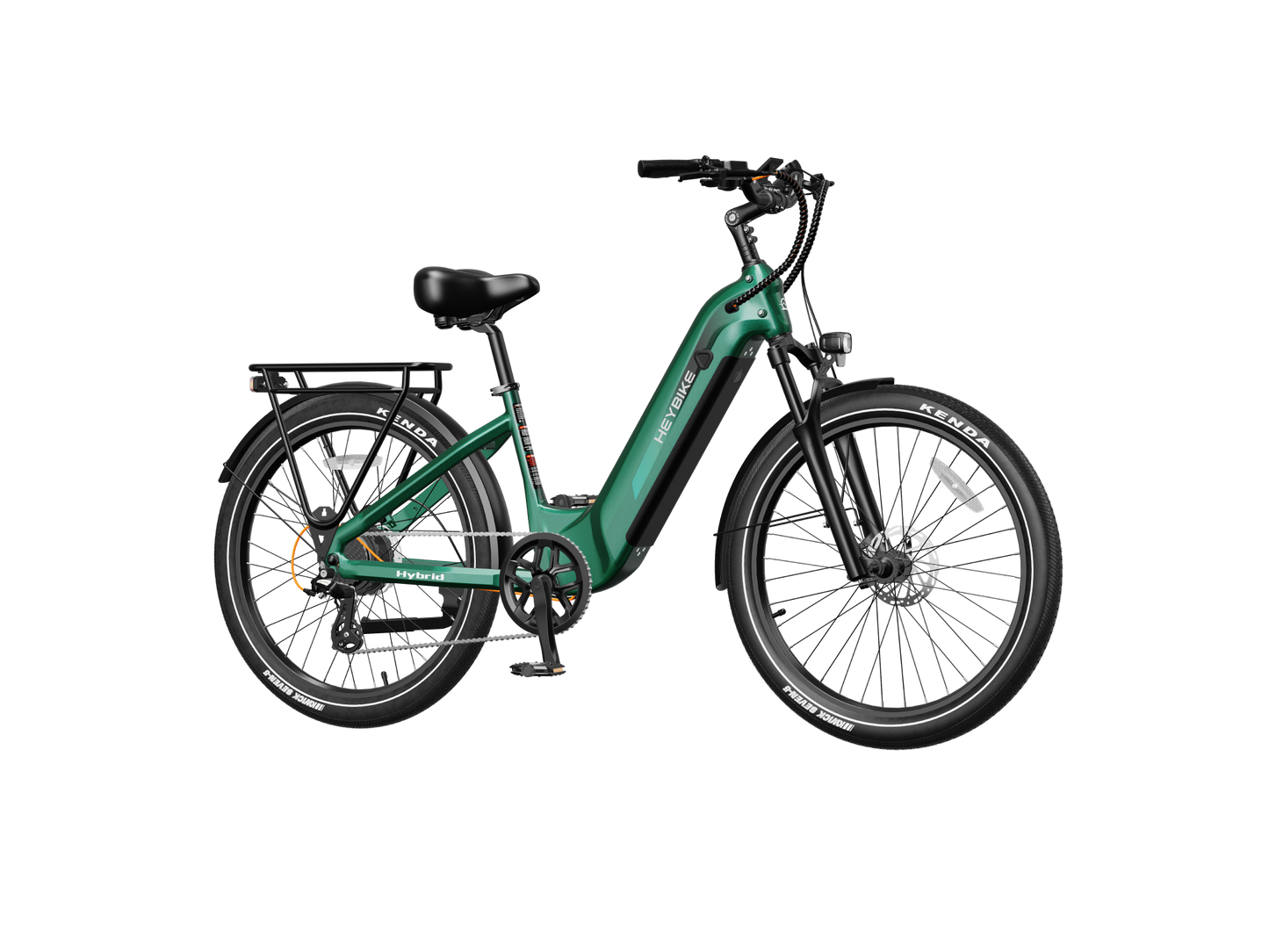 Heybike Hybrid Long Range Electric Commuter Bike 750W Peak