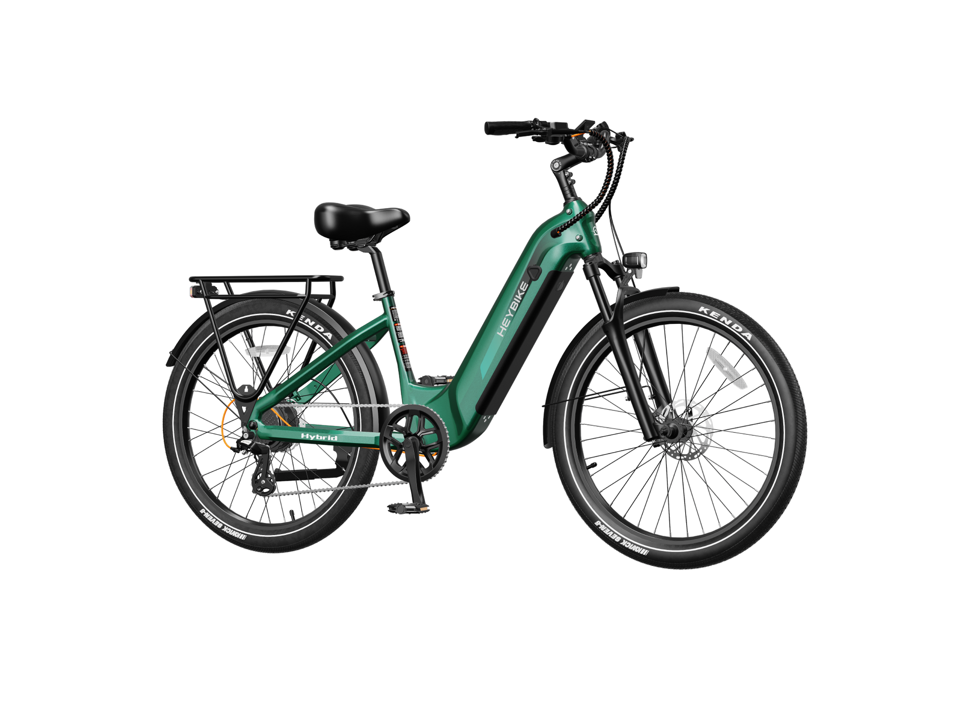 Heybike Hybrid Long Range Electric Commuter Bike 750W Peak