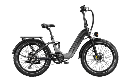 Heybike Horizon 24-Inch Fat Tire Folding Electric Bike 750W