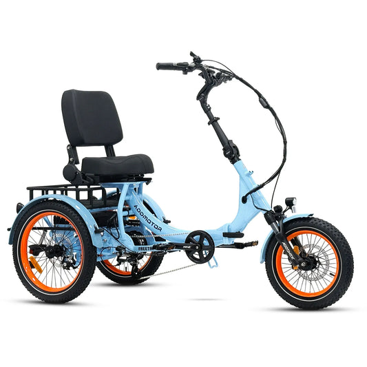 Addmotor Freetri E-361 750 Folding Semi-Recumbent Electric Trike