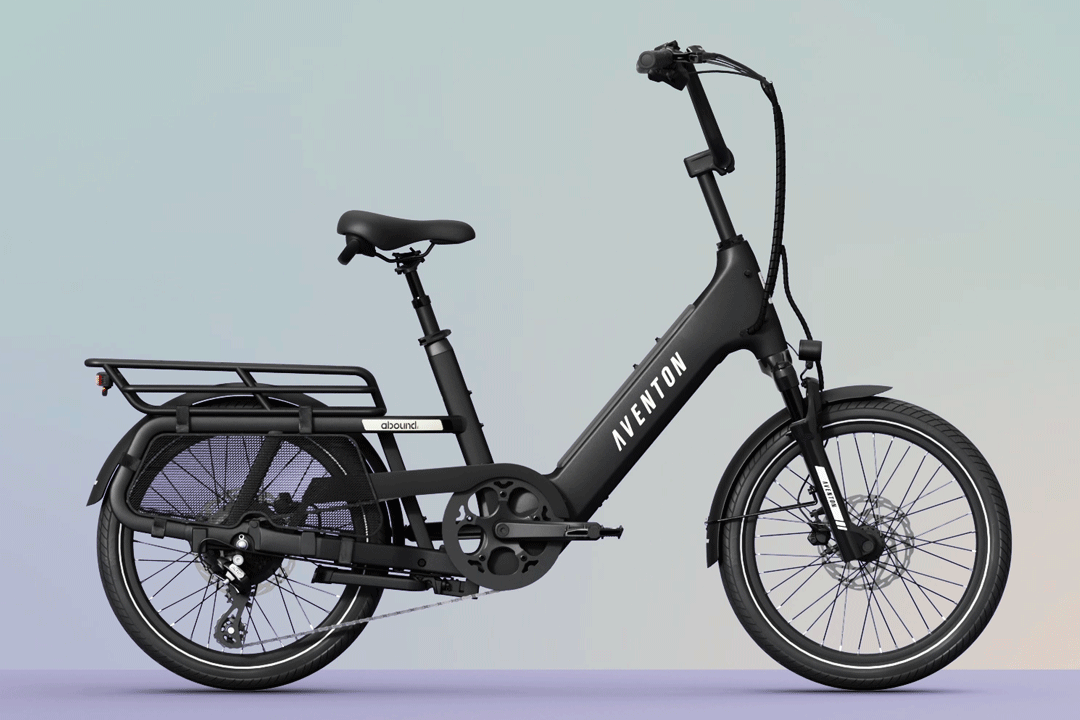 Aventon Bikes Abound SR Electric Cargo Bike 750W Motor