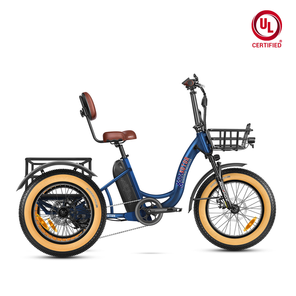 Addmotor Triketan M-330 750 Electric Trike