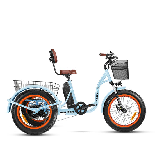 Addmotor U-Trike U-750 750 Tilting Electric Trike