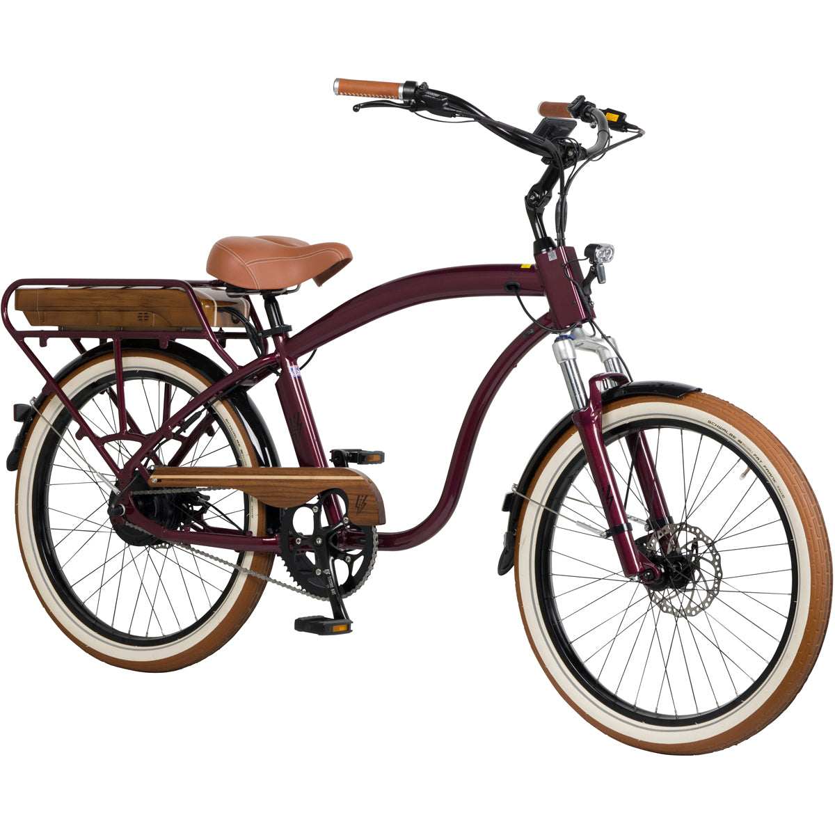 Electric Bike Co. Model C - Custom Kong Red image 3