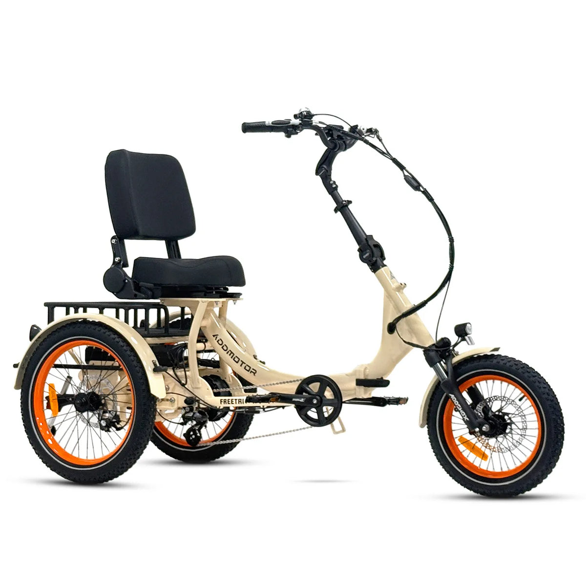 Addmotor Freetri E-361 750 Folding Semi-Recumbent Electric Trike