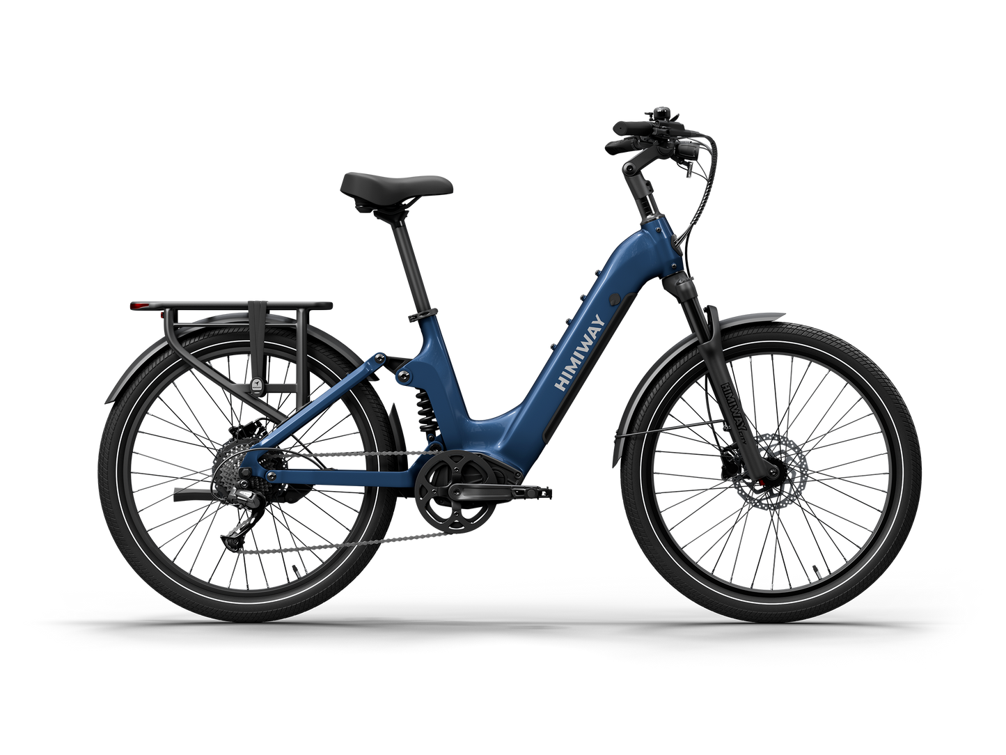 Himiway A7 Full Suspension Step-Thru Commuter eBike
