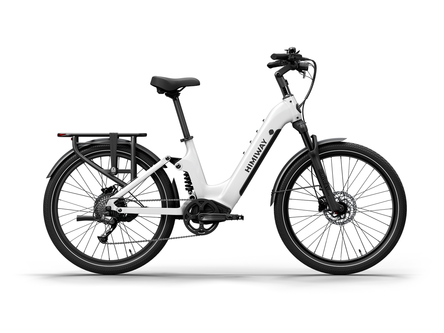 Himiway A7 Full Suspension Step-Thru Commuter eBike