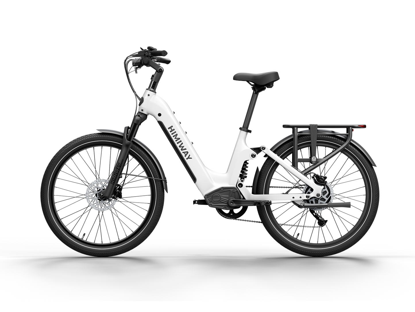 Himiway A7 Full Suspension Step-Thru Commuter eBike