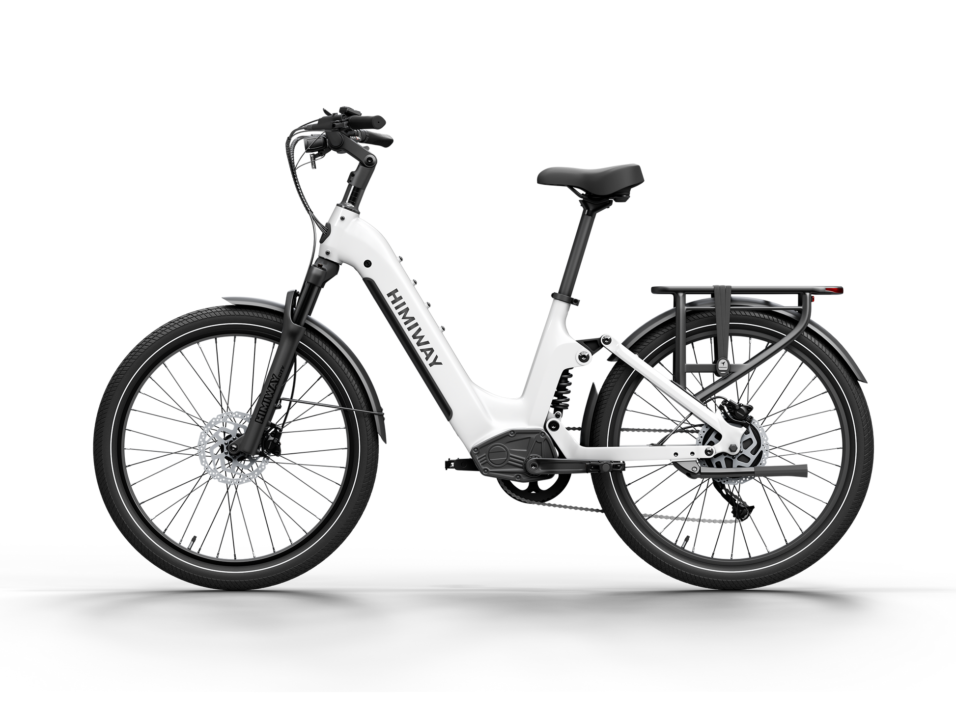 Himiway A7 Full Suspension Step-Thru Commuter eBike