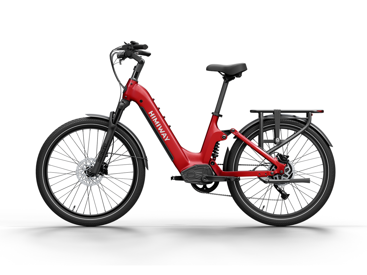 Himiway A7 Full Suspension Step-Thru Commuter eBike