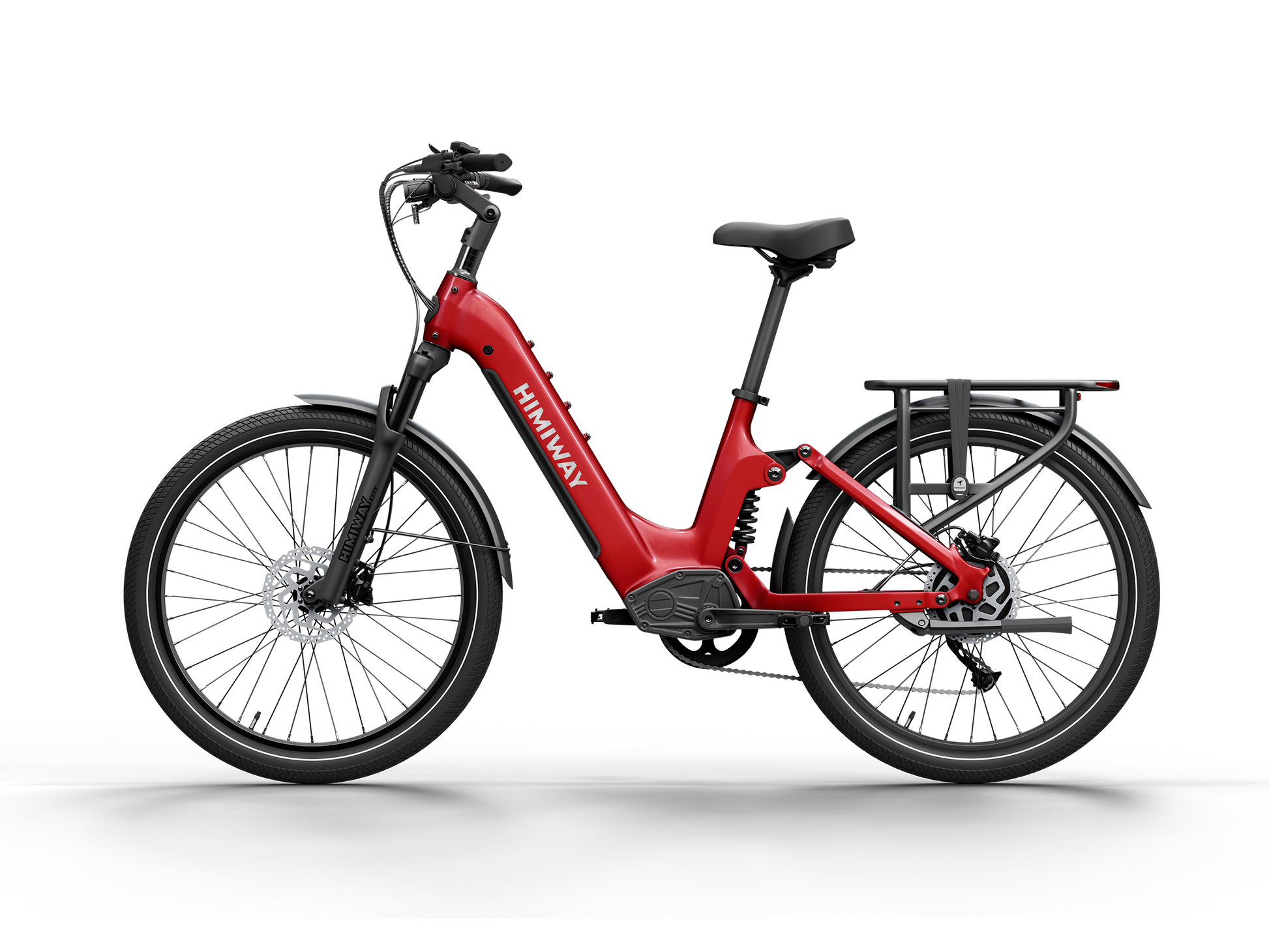 Himiway A7 Full Suspension Step-Thru Commuter eBike