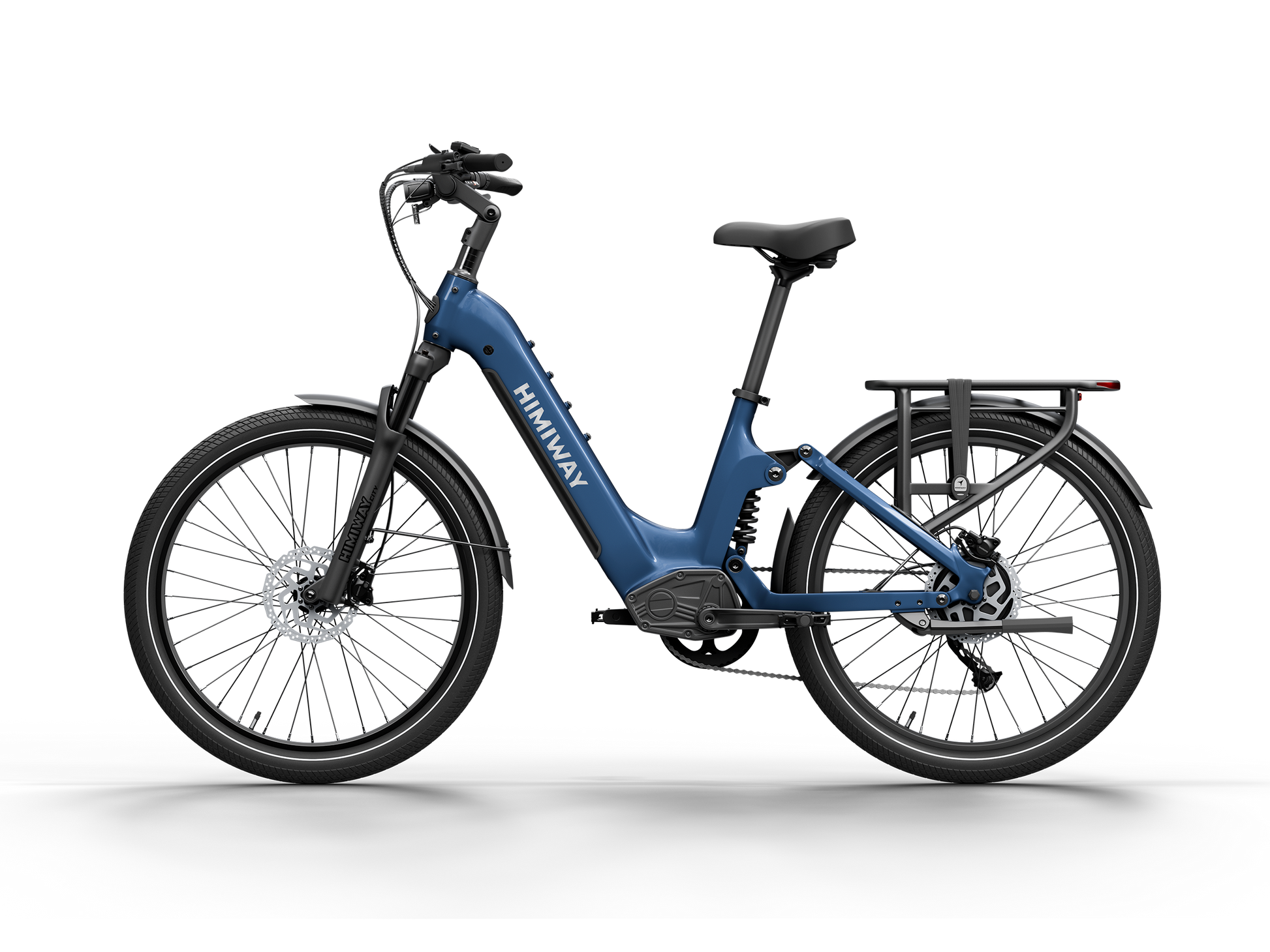 Himiway A7 Full Suspension Step-Thru Commuter eBike