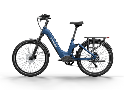 Himiway A7 Full Suspension Step-Thru Commuter eBike