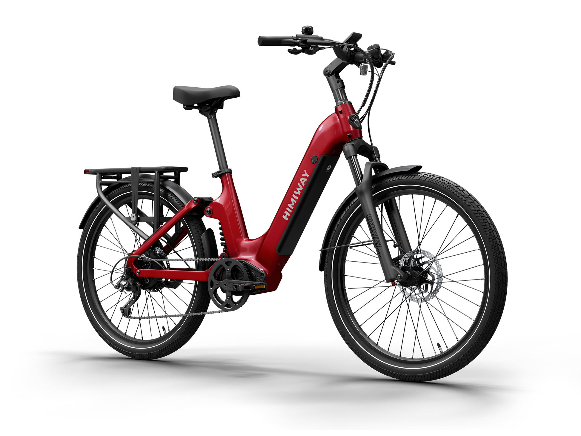 Himiway A7 Full Suspension Step-Thru Commuter eBike