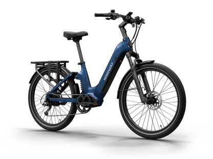 Himiway A7 Full Suspension Step-Thru Commuter eBike