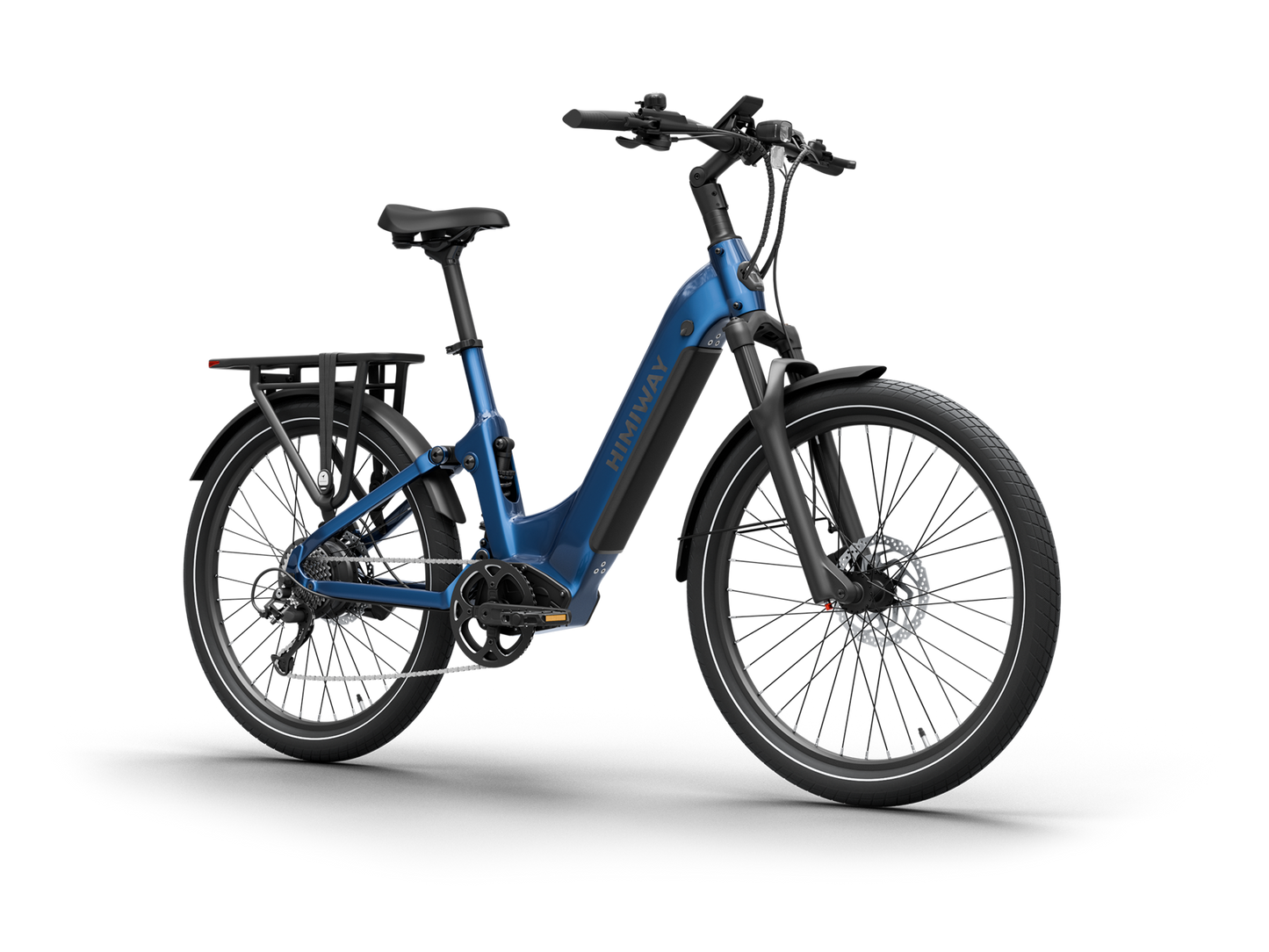 Himiway A7 Full Suspension Step-Thru Commuter eBike
