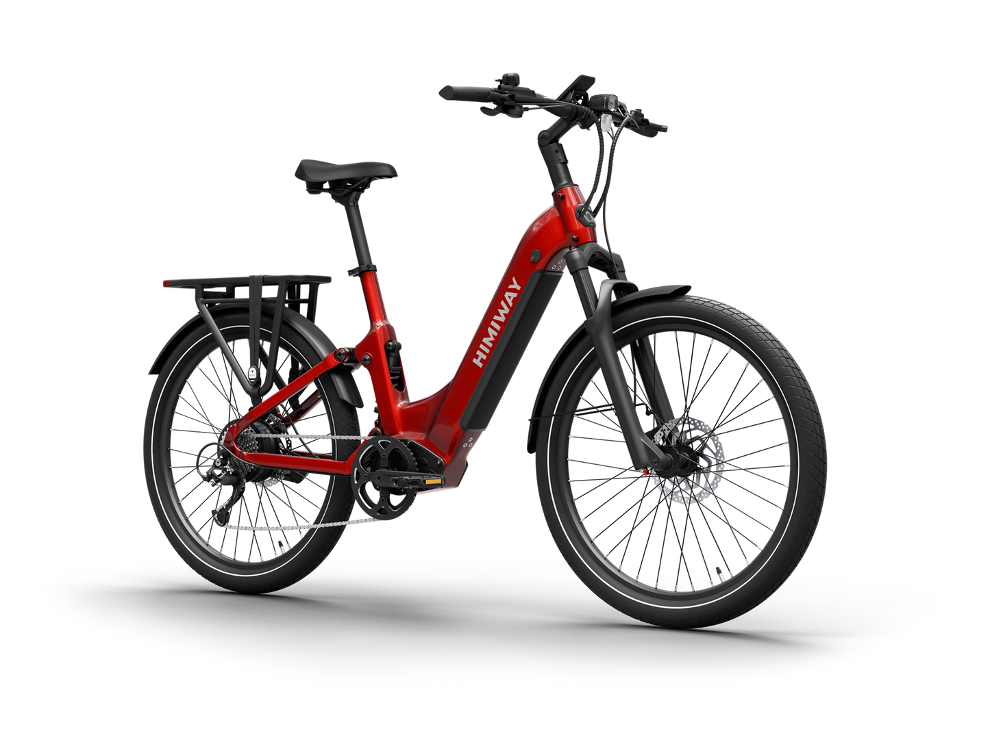 Himiway A7 Full Suspension Step-Thru Commuter eBike