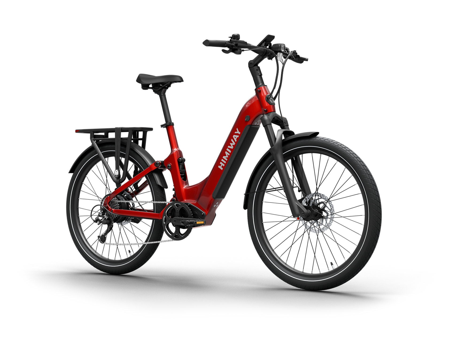 Himiway A7 Full Suspension Step-Thru Commuter eBike
