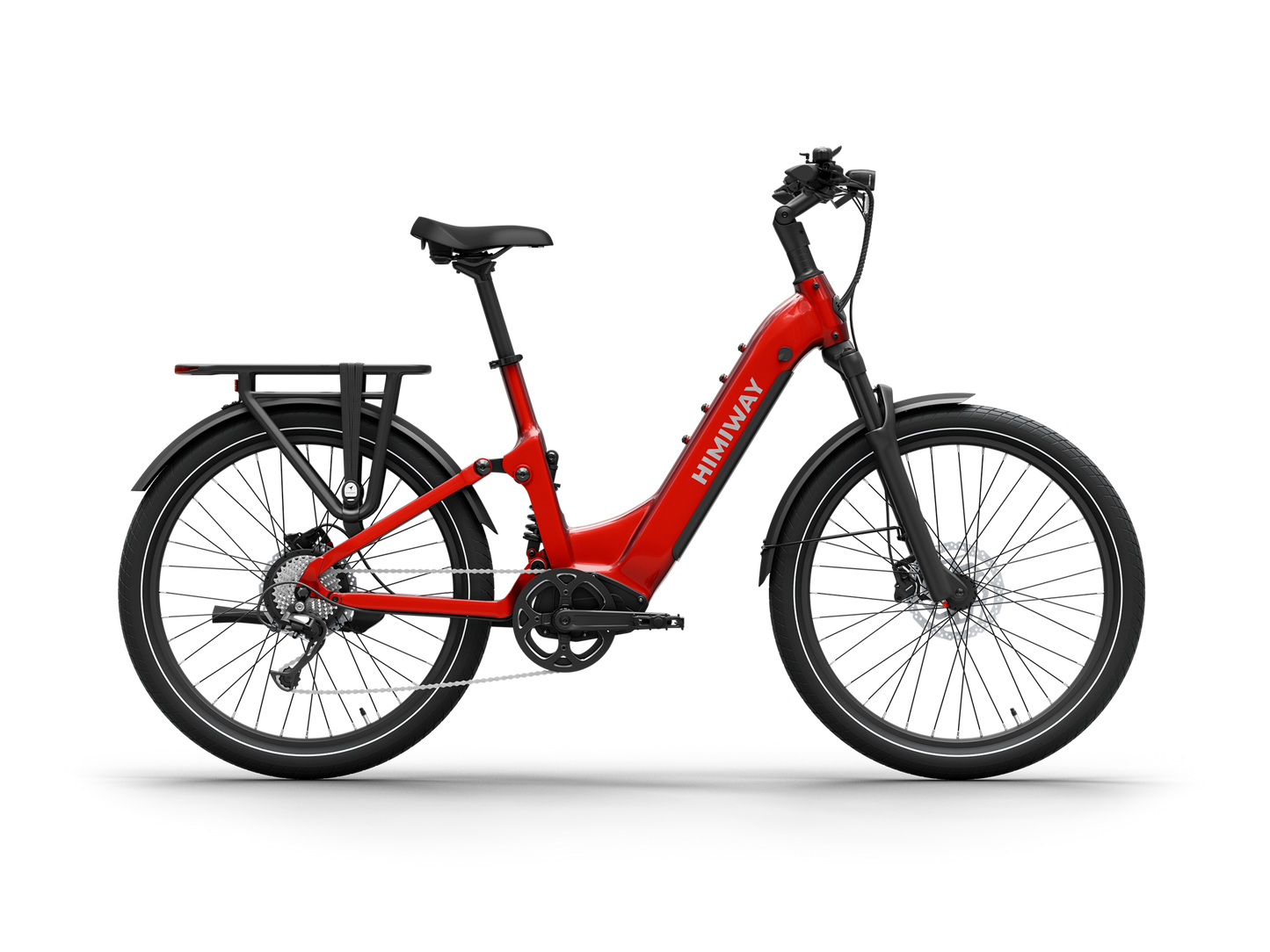 Himiway A7 Full Suspension Step-Thru Commuter eBike