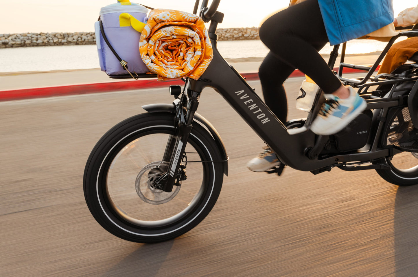 Aventon Abound LR Electric Cargo Bike with 750W Motor