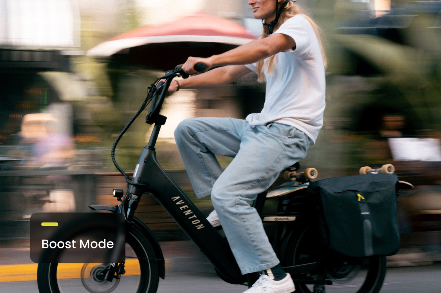 Aventon Bikes Abound SR Electric Cargo Bike 750W Motor